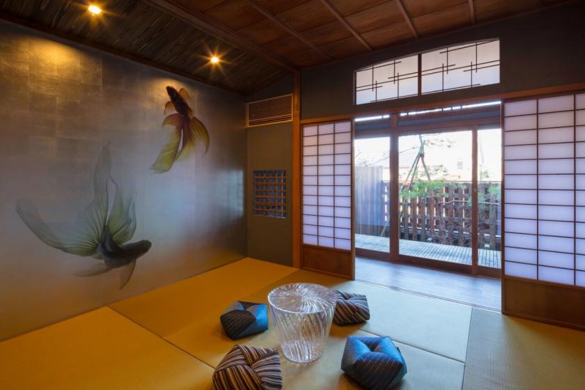 "Hikoso-machi Ginnoma" Private Machiya Holiday House / Up to 8 guests / Higashi Chaya Area (Historical District)