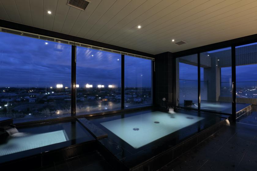 A relaxing trip in a sophisticated space while enjoying the Sky Spa on the top floor