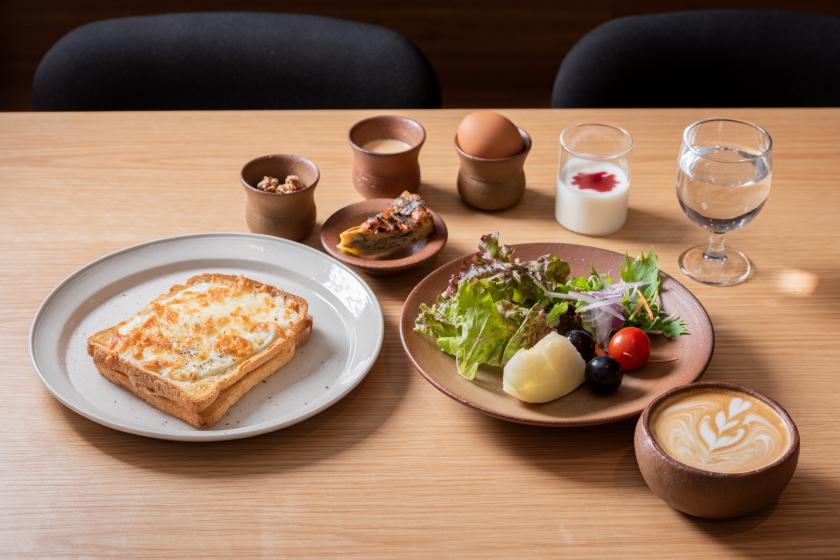 [特别早餐] 由咖啡和葡萄酒 ushiro 提供的特别自制早餐的计划
