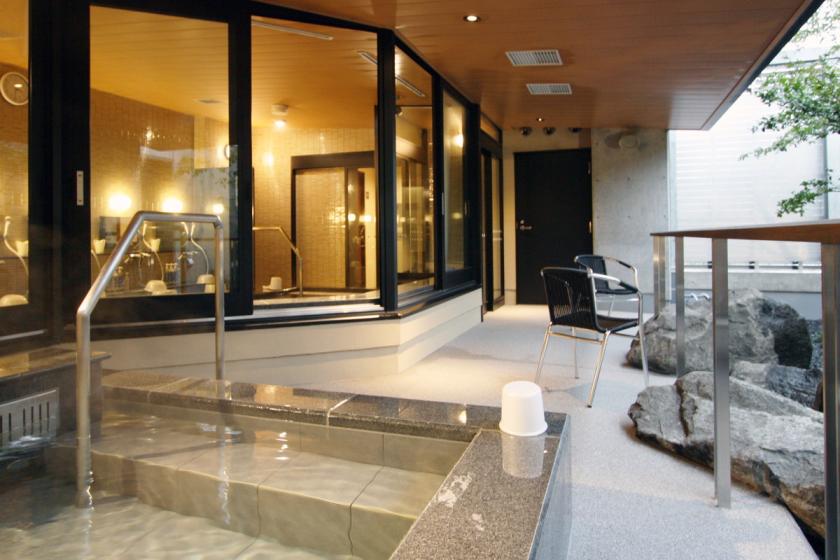 <僅限HP會員> [不含餐的客房計劃]帶露天浴池和桑拿的大型公共浴池◆從福井站步行1分鐘◆
