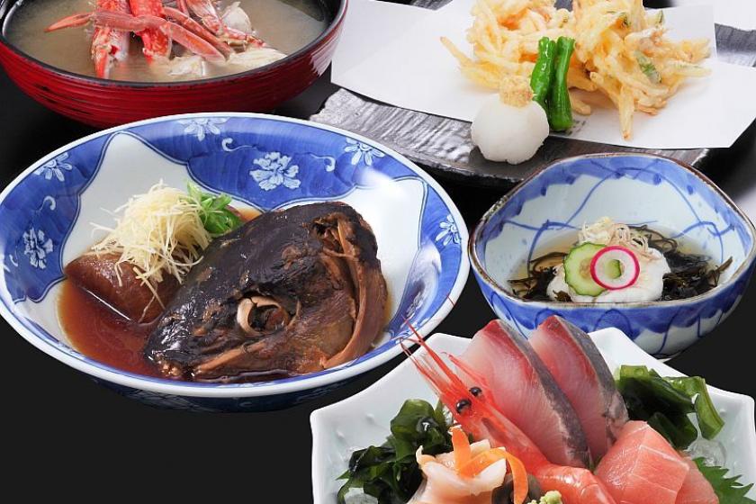[Half board] Assorted sashimi! !! Dinner and great popularity of "Toyama Bay Gozen"! With breakfast