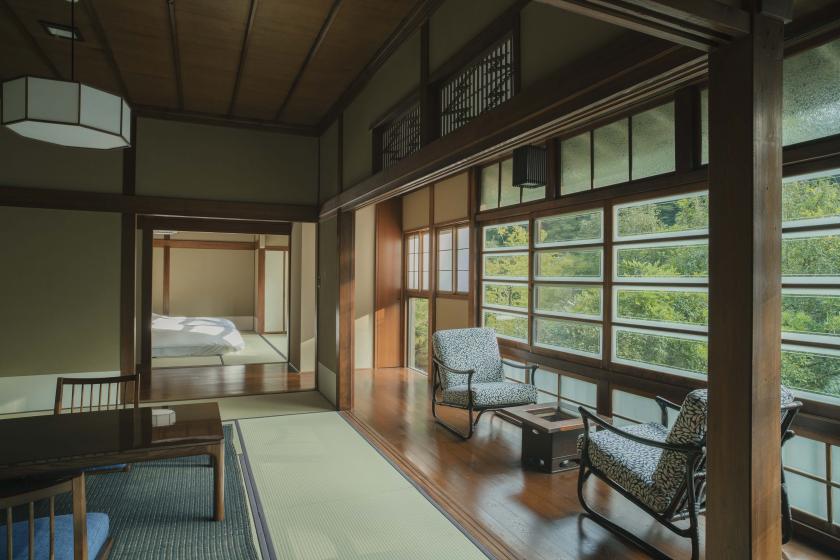 <Aoto> Two Japanese-style rooms (futon type) Indoor bath with natural hot spring water