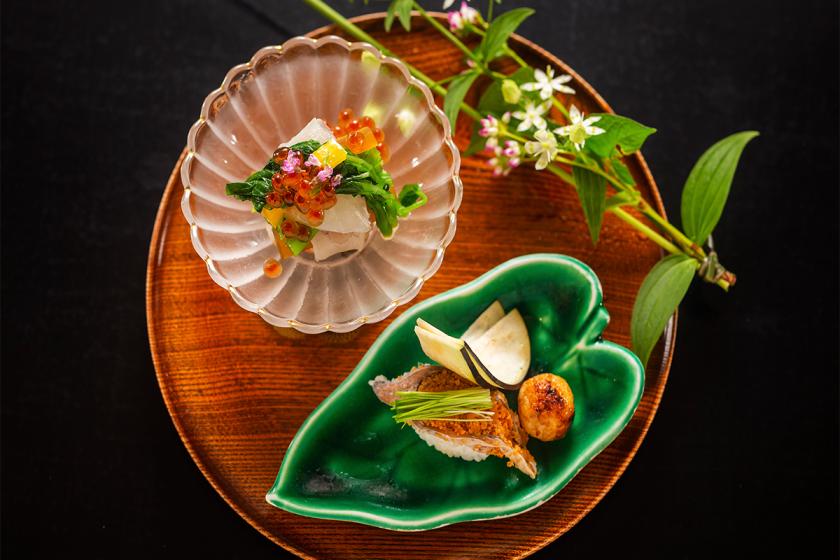 [Early bird discount 90 - basic kaiseki -] Make your reservation 90 days in advance and get a 3,300 yen discount per person. Plan your trip with ease.