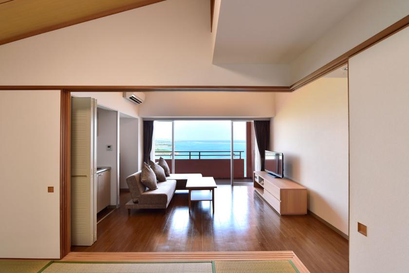 Type B Japanese-Western Room <Ocean View> Non-smoking
