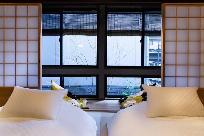 【素泊り】京町家が軒を連ねる静かな通りにあるデザイナーズホテル
