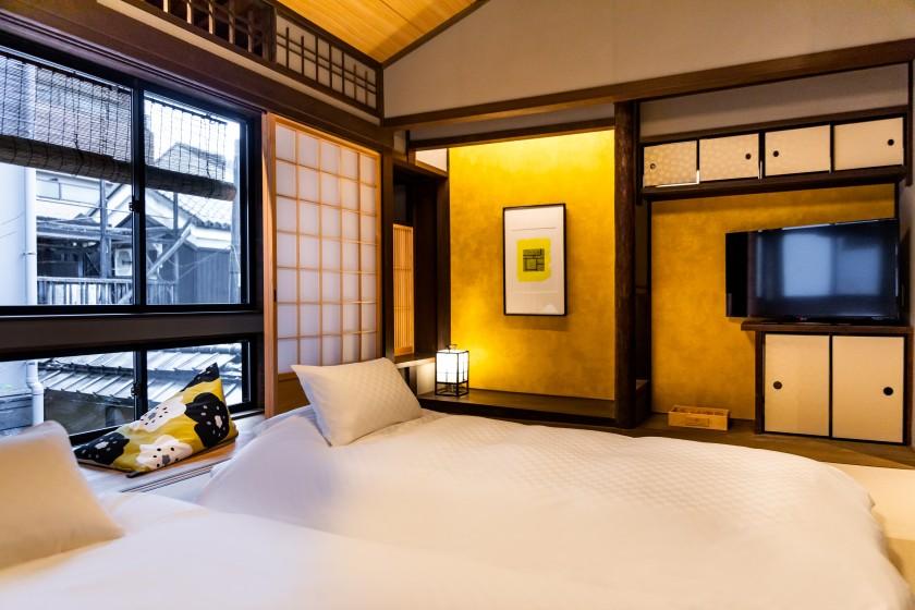  ■ THE MACHIYA Room ■ Japanese-style Room with Futon Bedding (28㎡)