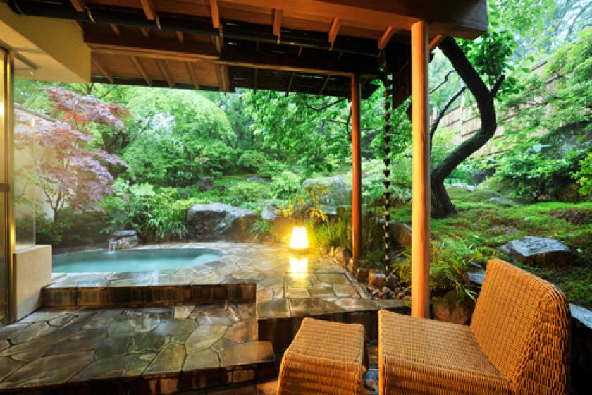 Kadan suite with open-air stone bath"Fuji/Ume"