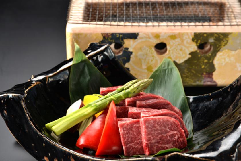 [Special Kaiseki] Wagyu charcoal grilled plan to taste the best