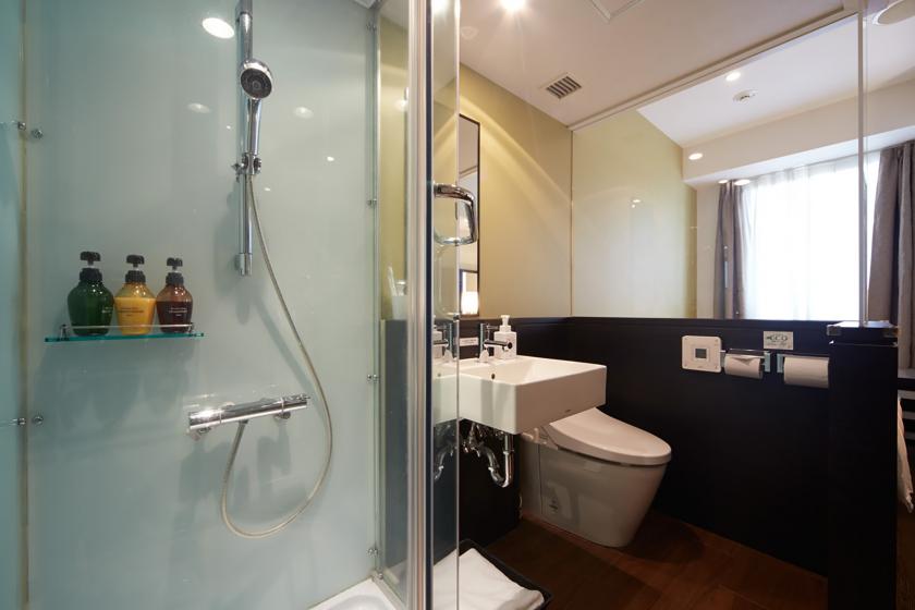 Shower Booth Single Room (non-smoking) ☆1 Bed