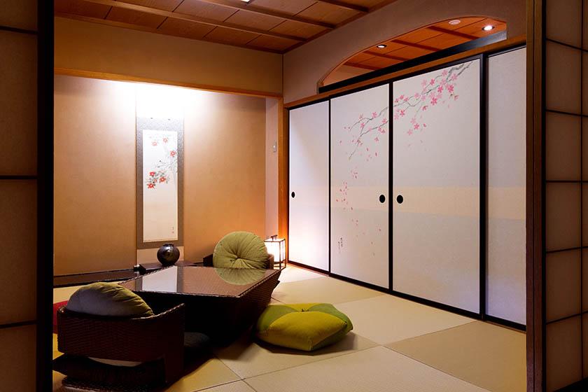 Simple stay in corner guest room / Japanese / Western room / 1 night with 2 meals / Basic plan