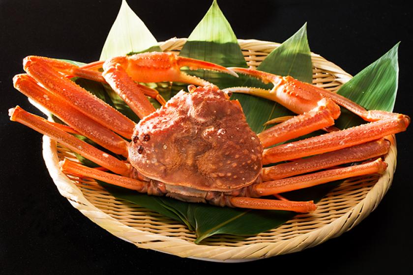 [Well Crab] To celebrate the extension of the Hokuriku Shinkansen, we are giving away gold leaf goods and local delicacies such as sweet shrimp, crab, and yellowtail.