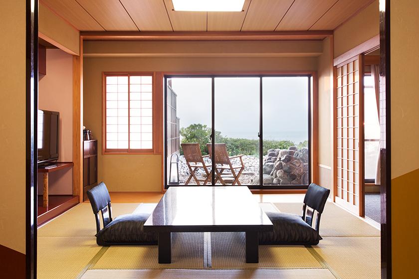 [Superlative private hot spring, guest room with garden open-air bath] Simple stay / 1 night with 2 meals, basic plan