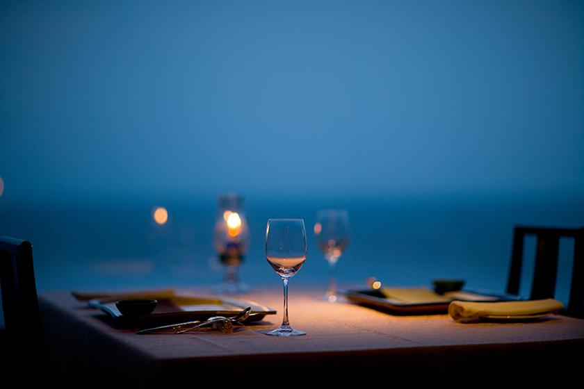 可以選擇法式懷石料理“磯之香菜套餐”或鐵板燒“大島套餐”的高級晚餐 ★享用時令鯛魚和龍蝦料理