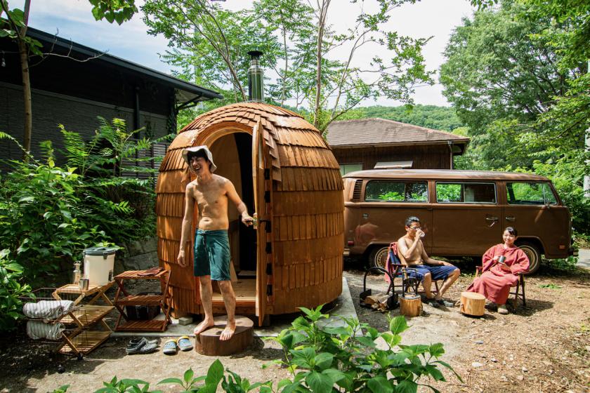 [Sliding summer vacation] Private sauna plan limited to 1 group per day | Glamping dinner & morning |
