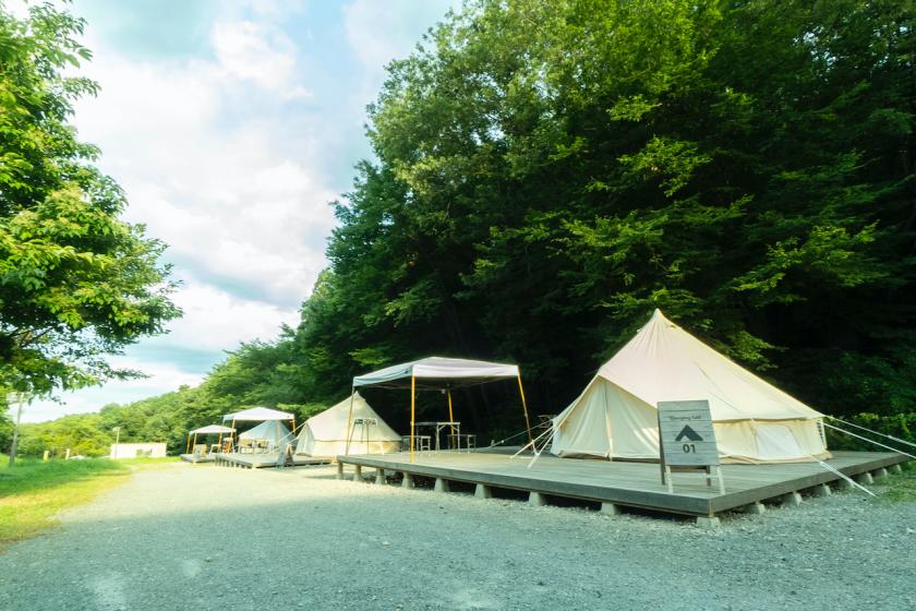 [Recommendation for shifting summer vacation] Glamping dinner & morning