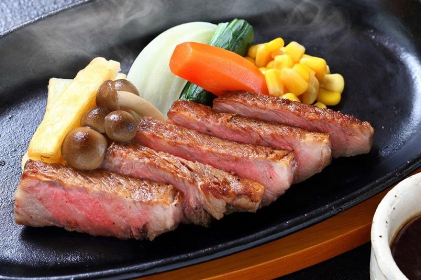 【 旬彩の煌めき Premium 会席】夕食は能登牛ステーキ×お造りアップグレード×のどぐろ塩焼き付き♪ ＜四季会席【松】＞