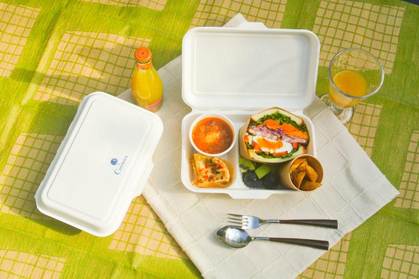 Delivered by Hayama's bento shop-Plan with breakfast box-