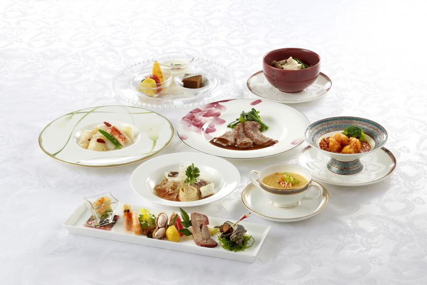 【含早餐和晚餐】中餐廳「京山」的正宗晚餐套餐和早餐♪