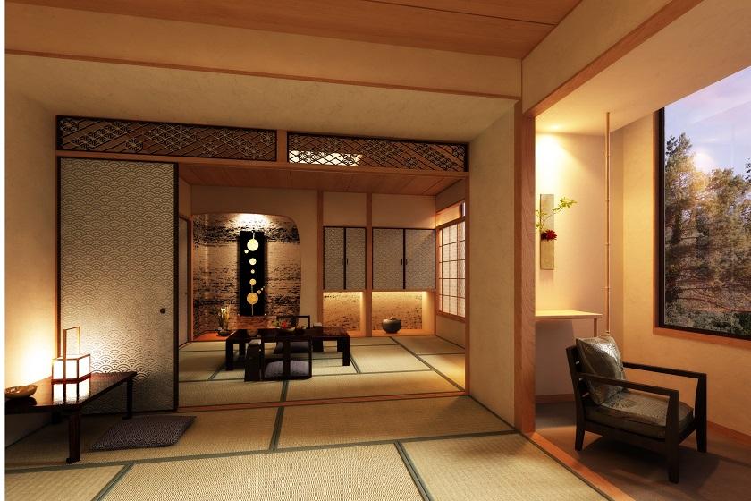 Japanese-style room [10 tatami mats + 8 tatami mats] "Toshi"