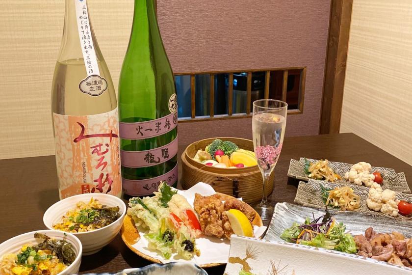 【お一人様10,000円ポッキリ】奈良の地鶏が楽しめる！大和肉鶏の夕食コース付きプラン＜夕食付き＞