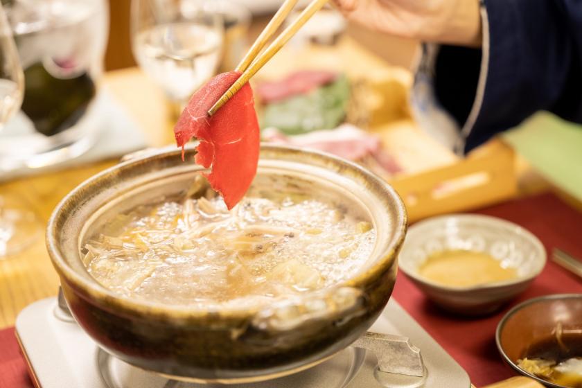 【WEB予約限定・2食付き】秋山郷名物！ジビエ料理が楽しめるスタンダードプラン