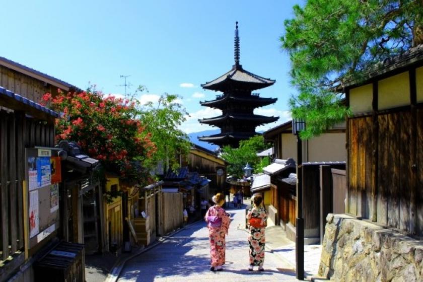 ＜室数限定＞古都・京都を着物で巡る旅♪「レンタル着物」付プラン