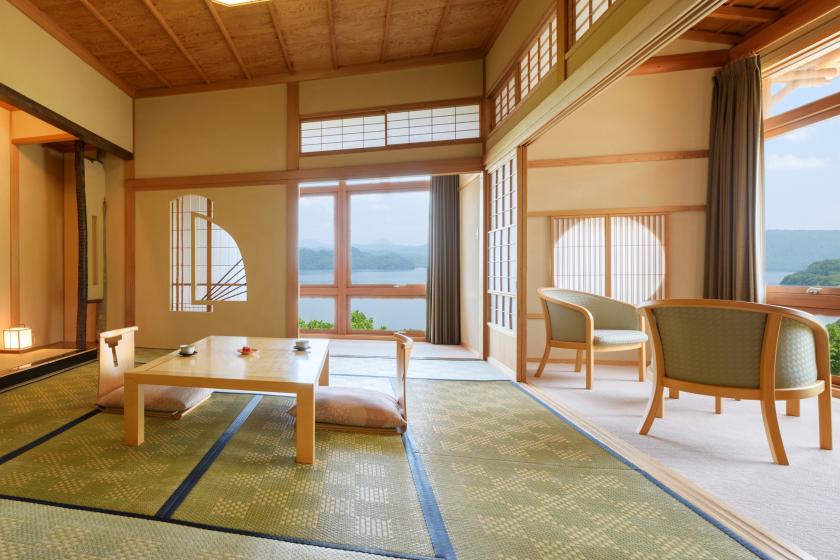 【登録有形文化財】本館和室特別室 宮大工がしつらえた秋田杉の館へ・・