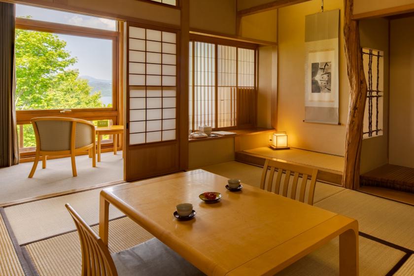 Main building Japanese-style room (10 tatami mats) - Meal upgrade plan