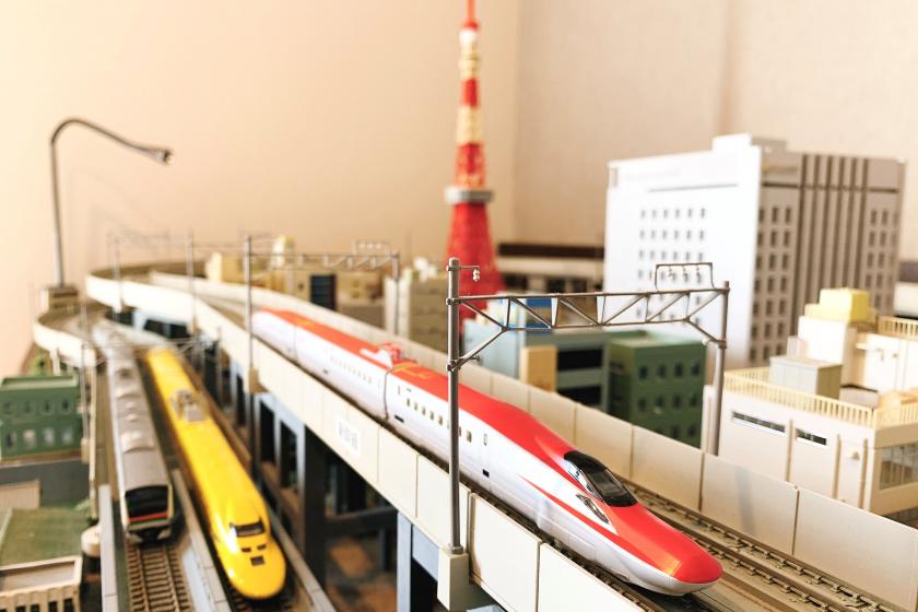◆Authentic railway diorama◆"Kuhane 1304" Railway Room Plan [Breakfast buffet included]
