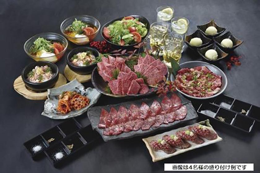 [歡迎來自日本各地的大阪2022]“松阪牛烤肉M”用餐計劃（不含餐）僅限當地支付