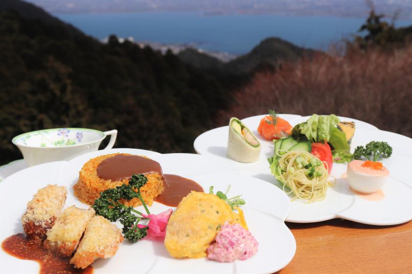 [2 nights or more de lunch included ☆ 彡] Slow time to blend in with the nature of Mt. Hiei ♪ Lunch includes chef's entrusted plate lunch (evening breakfast included)