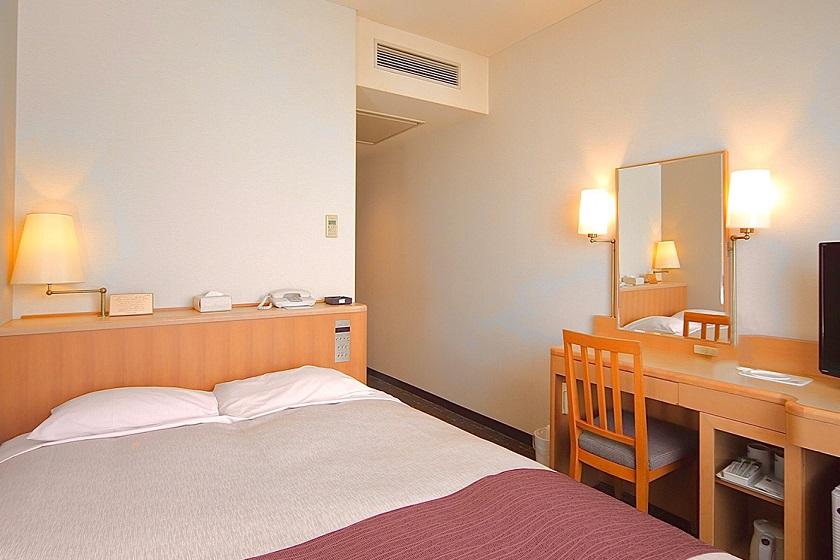 Non-Smoking Semi-Double Room【One Double Beds Room】