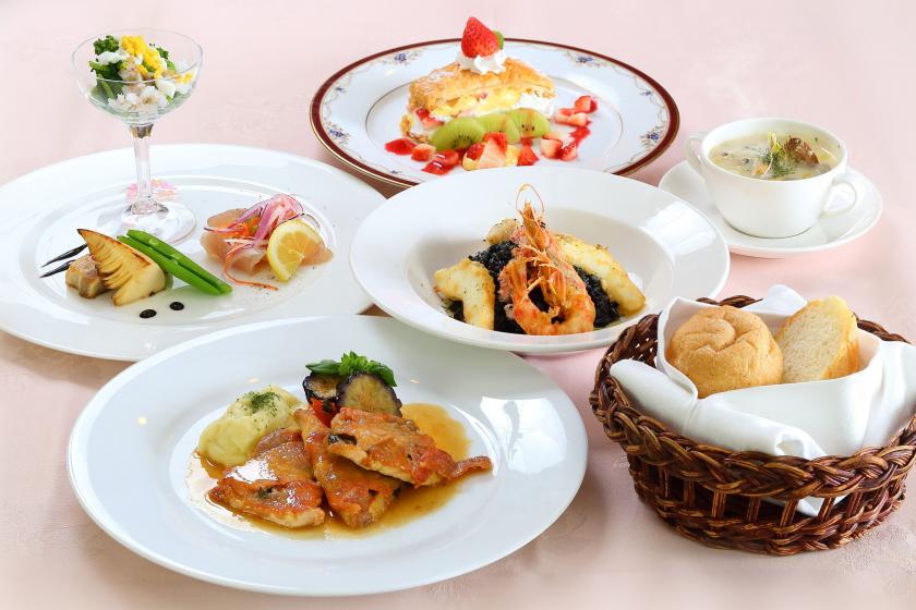 Hotel chef's special plan with dinner included♪ (Dinner and breakfast included)