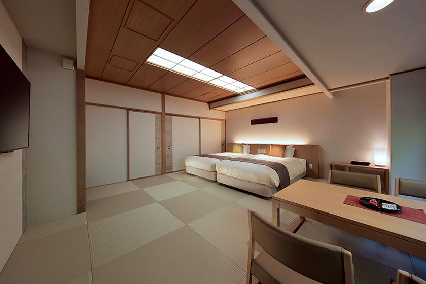 [Non-smoking] Suzakutei mountain side / Japanese-style room (2 beds)