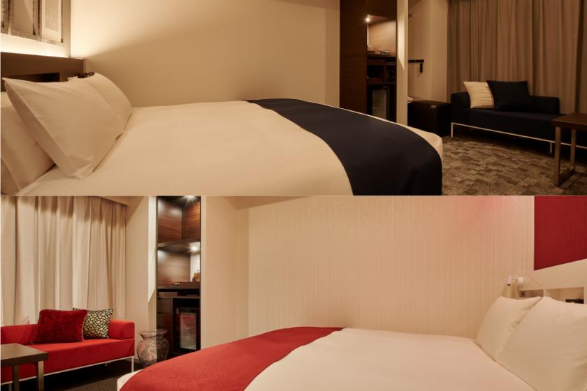 【CROSS FLOOR】 Double Room (Room Selected at Check-In)