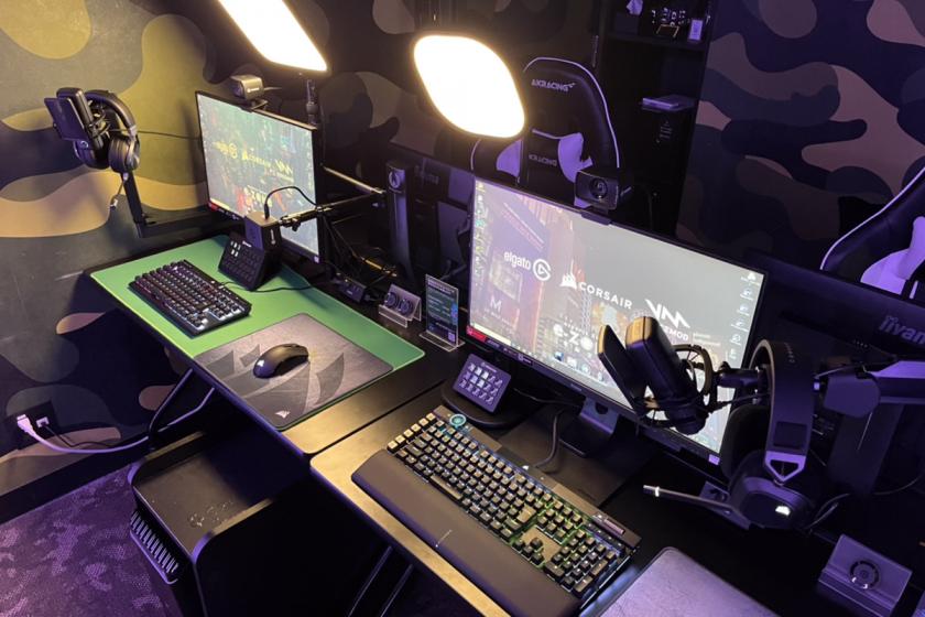 High spec streaming room plan <private room/with game>