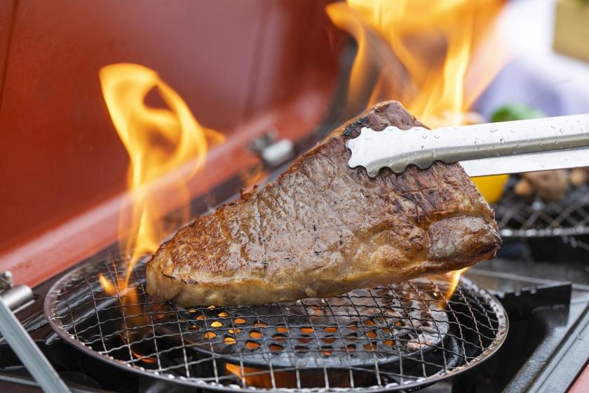 [May-September summer only] Luxuriously enjoy the highest grade Awaji beef on the terrace with a superb view "Best BBQ" (Evening breakfast included)