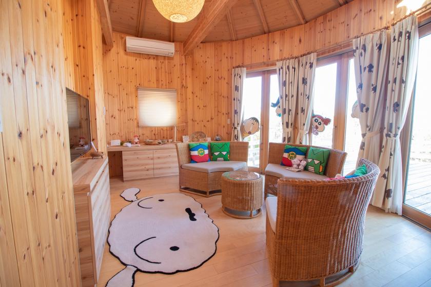 [Privilege for booking 90 days in advance] [Ora no Cocoon] Crayon Shin-chan collaboration room accommodation plan (with dinner and breakfast)