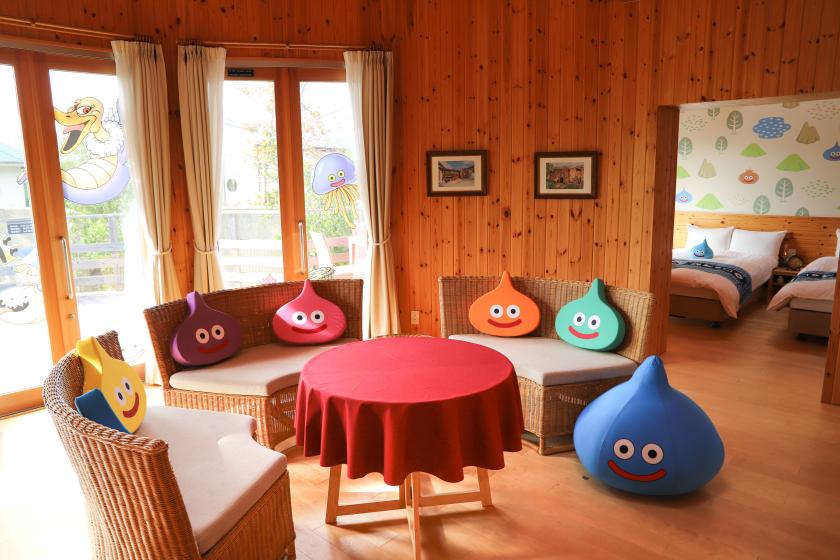[30 days in advance reservation discount] [Slime Cocoon] Dragon Quest collaboration room accommodation plan (dinner and breakfast included)
