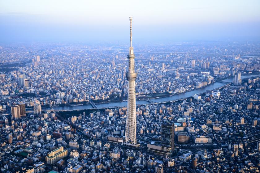 [Tokyo Sky Tree (R) partner hotels only] Plan with Tembo Galleria and Tembo Deck tickets / Breakfast and curry included *Sauna and public bath for men only / 5 minutes from the station