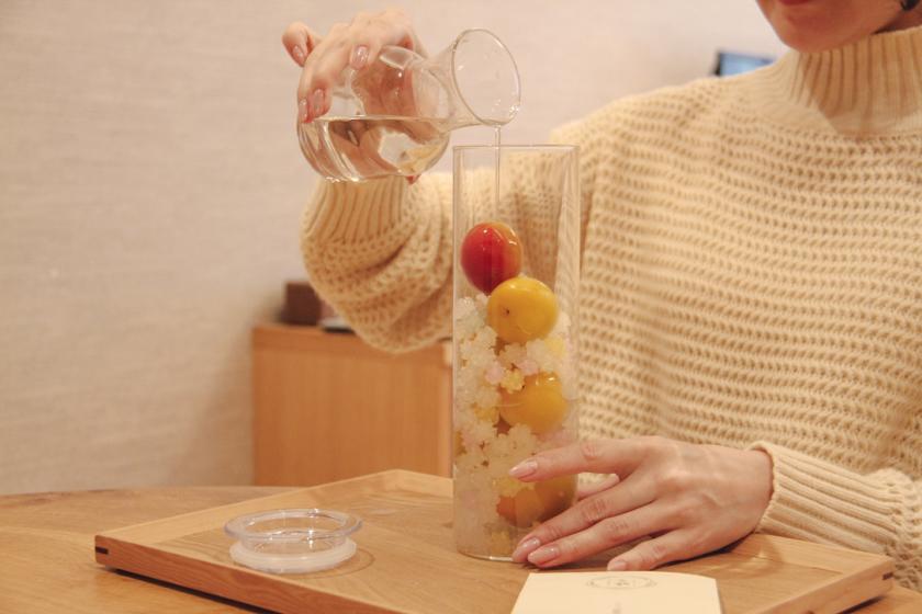 【選べる蝶矢梅体験】CHOYAの梅酒を呑みながら、自分だけの梅シロップ作り体験【朝食無料】