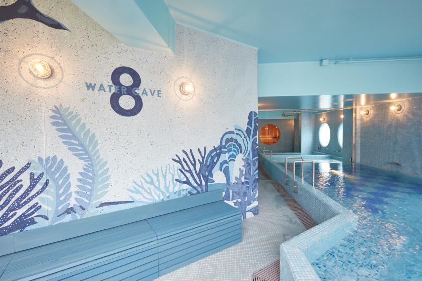 [Spa Free] Enjoy the authentic spa in your swimsuit at "8 WATER CAVE" as many times as you like [Free breakfast buffet]