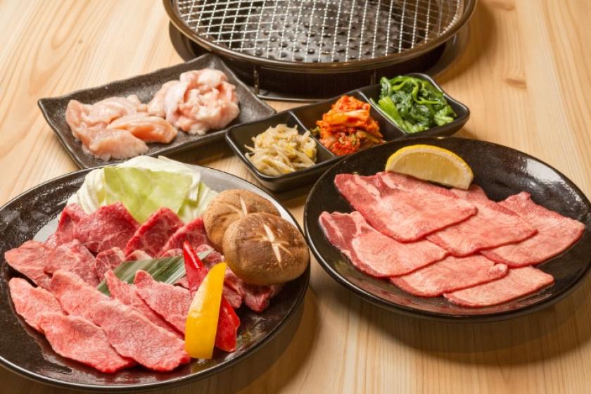 [Yakiniku Supper / Affordable Course] Meat for dinner no matter who says what! meat! meat! <Evening breakfast included>