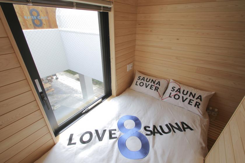 [Private sauna room] Semi-double room (non-smoking)