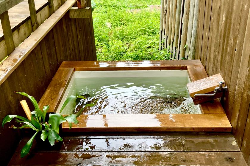 "Totou" stay plan at the log house sauna on the plateau-Private sauna with a wood-burning stove with high heat storage and being healed by the cool breeze- (breakfast included)