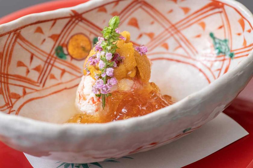 [New Summer Specialty Dinner] A world of splendid cuisine unfolded on the plate by the chef and head chef, Miyabi Japanese-style Kaiseki or a neo-classical French course that you can enjoy with all five senses <2 nights> *Optional Required*