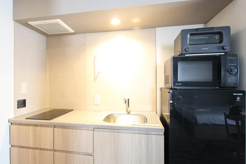 [Good deal for 2 nights or more] Live in a room with a kitchen and washing machine in all rooms ♪ Recommended for couples and families / Stay without meals