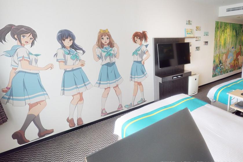 Limited to one room per day ◇Sound! Euphonium x Hotel's "Sound! Liz and the Blue Bird Room" accommodation plan-no meals-