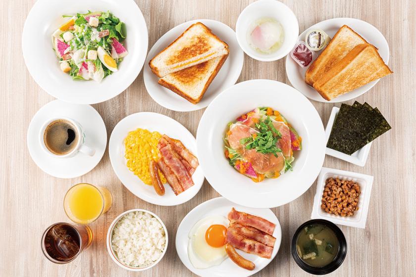 [Breakfast included] 19:00 check-in for a short stay