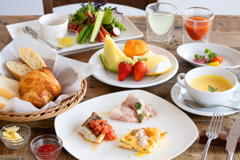 【朝食付】太平洋を一望できるレストランAzzurrissimoで｜和食か洋食をお選びいただけます